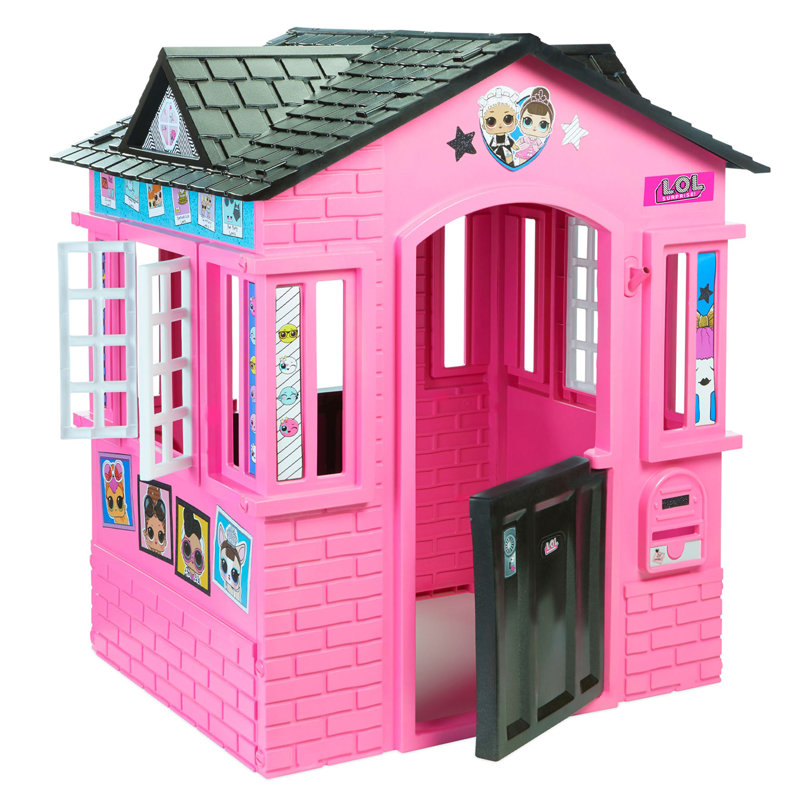 Little Tikes L.O.L. Surprise Cottage Playhouse with Glitter Reviews Wayfair